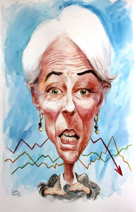 Diretora-gerente do FMI (Fundo Monetário Internacional), Christine Lagarde - Reprodução