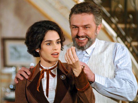 Com Maria Flor em Eterna Magia (Globo, 2007)  - Arquivo/CZN