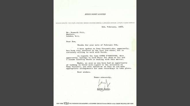 Carta 1968 - DavidBowieNews.com