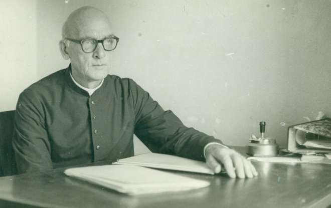 Padre André Pieroni Sobrinho faleceu em 1972, aos 62 anos - ARQUIVO JCS