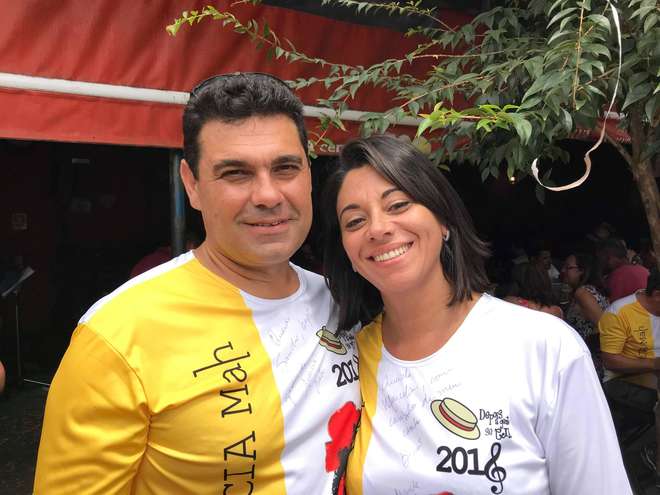 Sandro Dellevedove e Marcela Ferreira - SAGA/ DIVULGAÇÃO