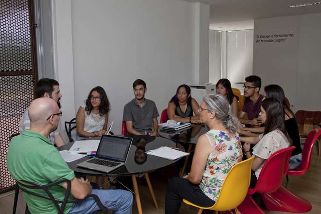 Reunião realizada entre a Uniso e a Rede Nacional com alunos de Jornalismo - Paulo Ribeiro/ Uniso