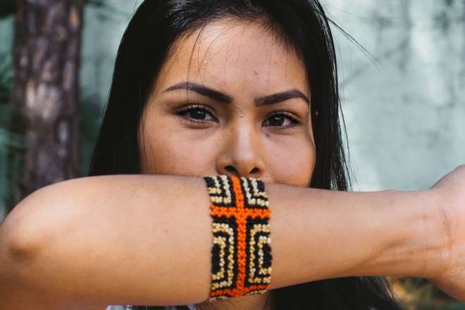 Estudante universitária da UFSCar, Rosangela afirma que é cada vez maior o número de indígenas nas universidades - DIVULGAÇÃO