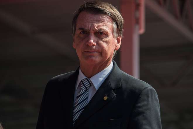 Jair Bolsonaro acusava a empresa de pesquisa Datafolha de difamá-lo -  NELSON ALMEIDA/ AFP