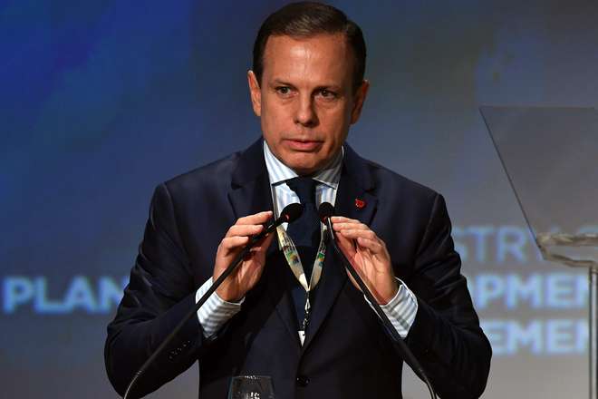 João Doria vai concorrer ao cargo de governador de São Paulo -  NELSON ALMEIDA/ AFP