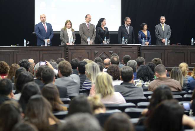 Abertura do seminário lotou o auditório da Faculdade de Direito de Sorocaba - ERICK PINHEIRO