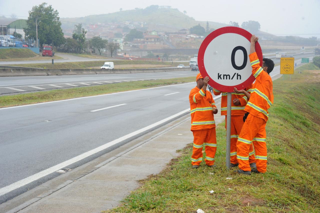 O novo limite de velocidade começa a valer na segunda-feira (24). - Fábio Rogério