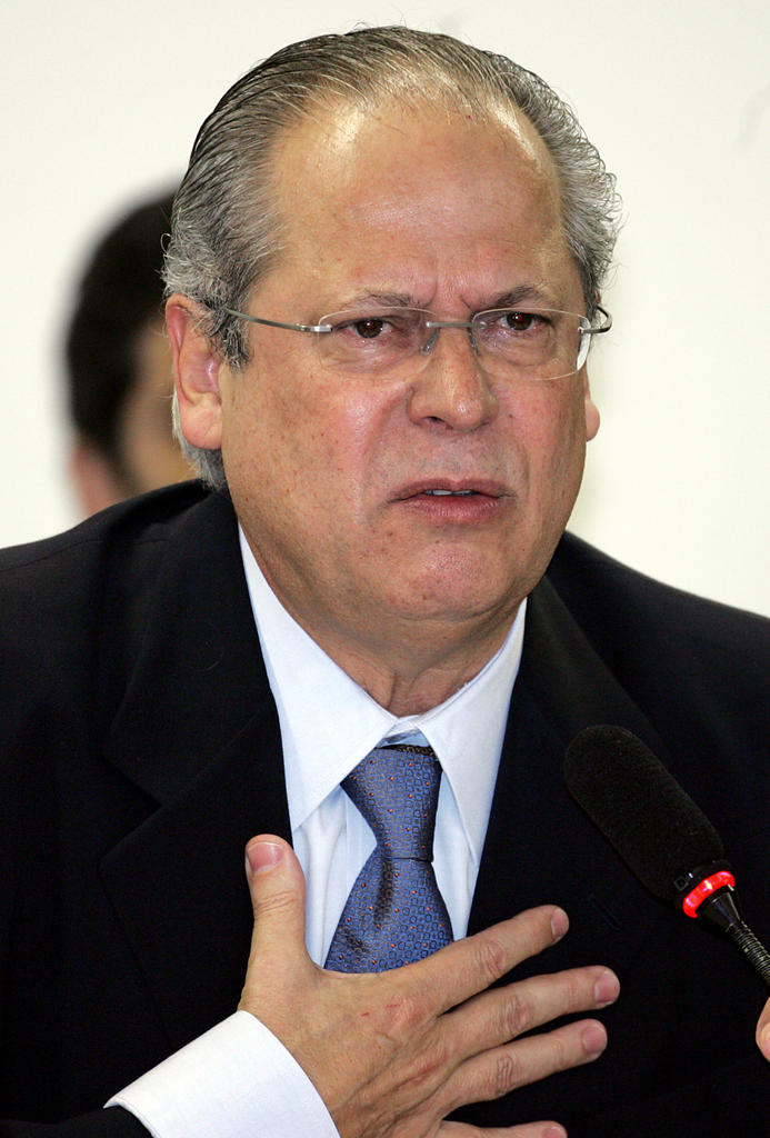 O Supremo Tribunal Federal (STF) condenou o ex-ministro da Casa Civil José Dirceu a 10 anos e 10 meses de prisão. - AFP