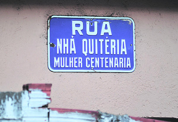 A centenária Nhá Quitéria, ex-escrava, dá nome à rua  - PEDRO NEGRÃO