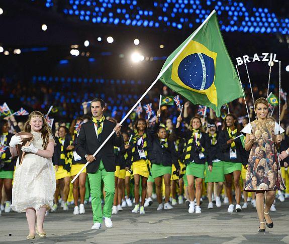 Como foi o dia da abertura da Olimpíada no Brasil