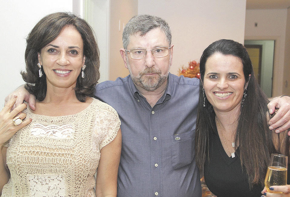 Denise Reis, João Alberto Bolzan e Mirlene Arruda - Divulgação