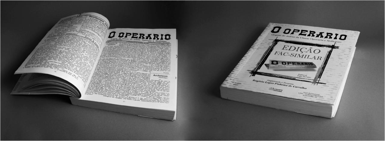 O jornal local O Operario (1909-1913) serviu de base para a pesquisa - Reprodução