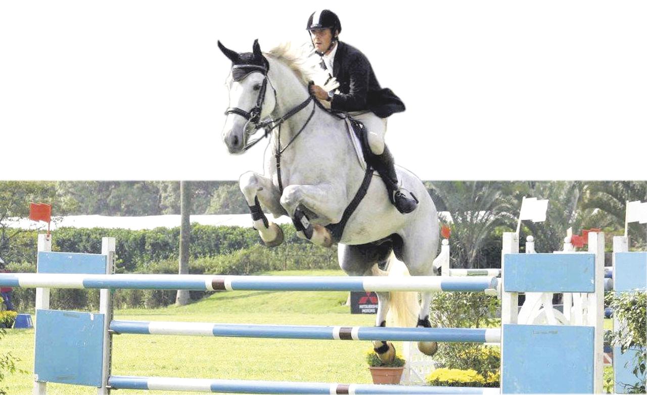 Cavalos criados na região de Sorocaba participam de competições internacionais, inclusive na Europa. Na foto, o sorocabano Fernando Bastos - Arquivo Pessoal