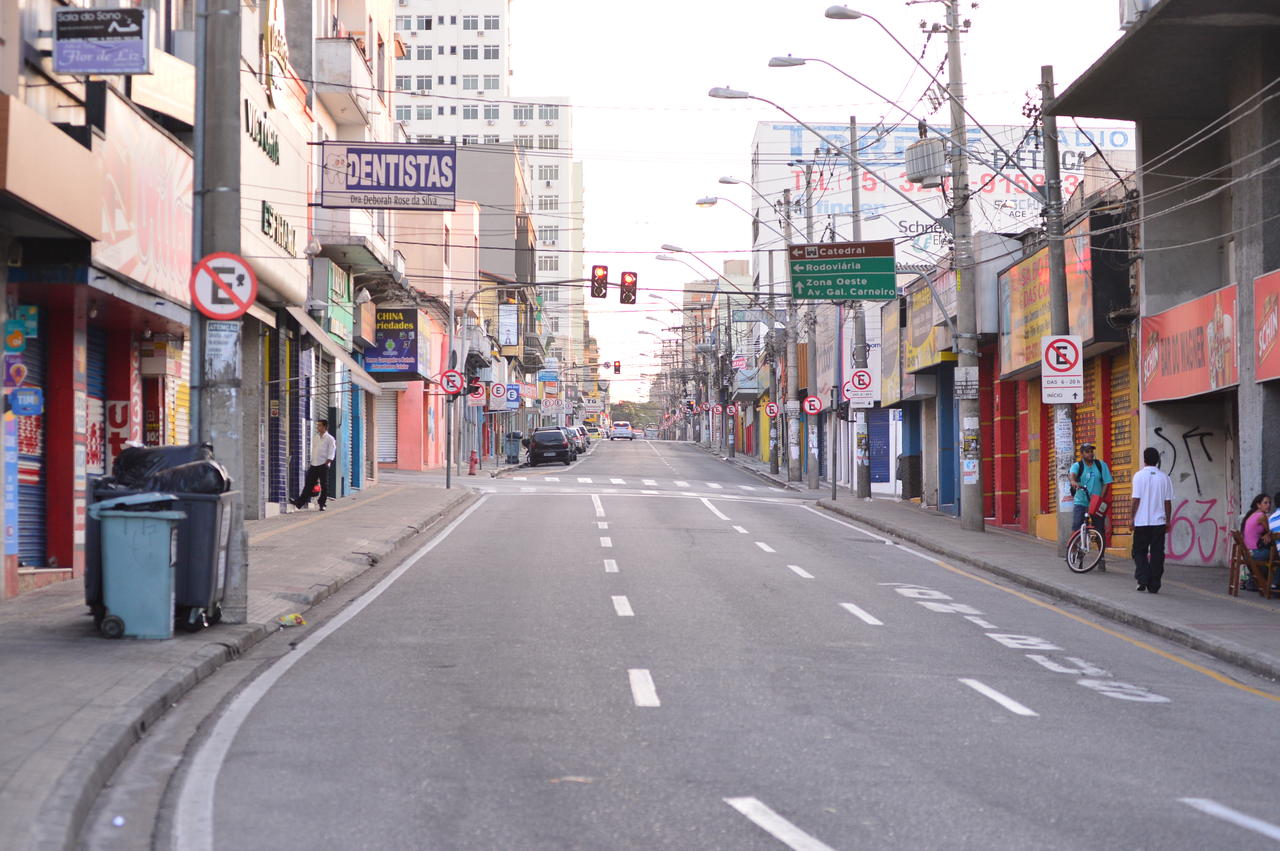 Rua Sete de Setembro, em Sorocaba - Adival B. Pinto