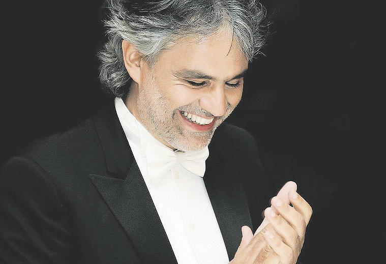 Andrea Bocelli realiza show em agosto do ano que vem - DIVULGAÇÃO