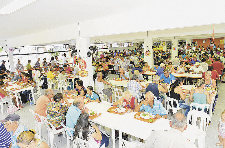 Além de 1.300 almoços, o espaço serve 200 cafés da manhã - ADIVAL B. PINTO