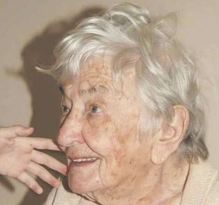 Dona Rosa completaria 113 anos no próximo dia 28 - ACERVO PESSOAL 