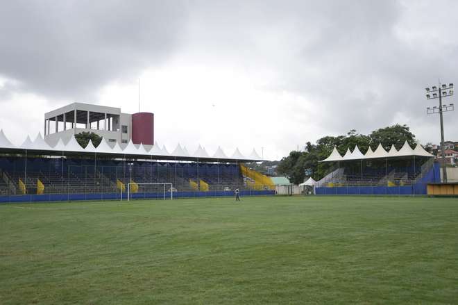 O Estádio Municipal teve sua capacidade ampliada para 4 mil lugares, todos cobertos - ERICK PINHEIRO