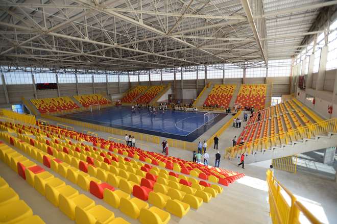 Área interna da Arena Sorocaba - ALDO V SILVA