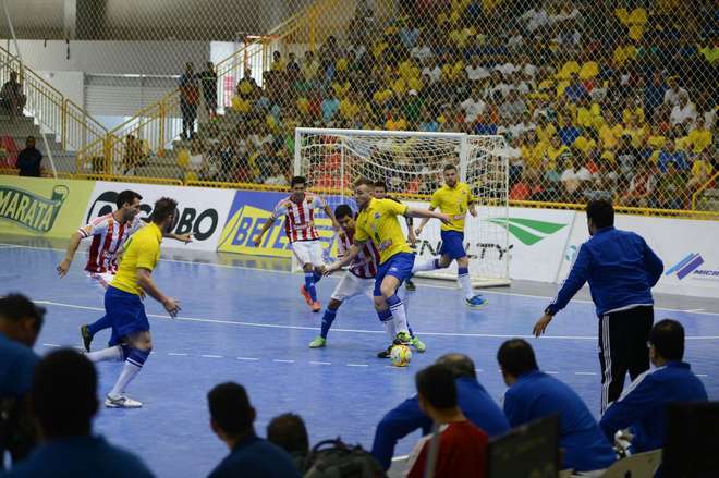 Amistoso Internacional de Futsal Feminino - Brasil x Paraguai