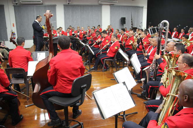 Banda de Fuzileiros Navais volta a se apresentar em Sorocaba