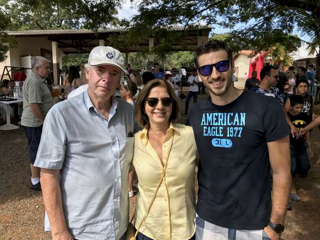 João de Souza Meirelles Junior, Deborah Bonaparte Meirelles e Sergio Meirelles - DIVULGAÇÃO