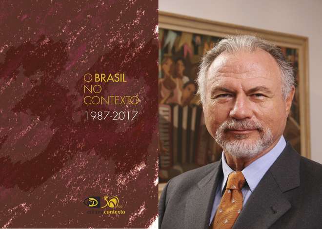 O livro O Brasil no Contexto: 1987/2017, foi organizado por Pinsky - DIVULGAÇÃO