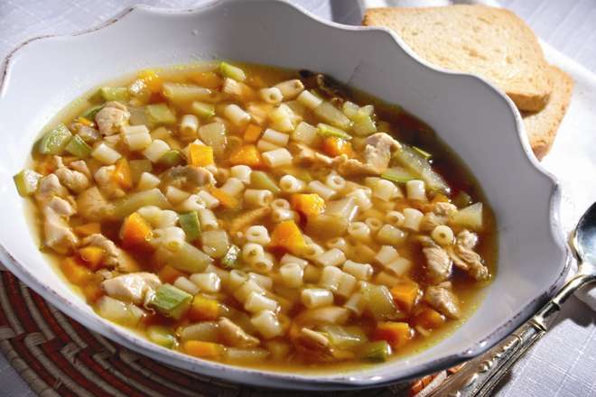 Uma sopa caprichada traz muitos ingredientes para a saúde dos idosos - ARQUIVO JCS