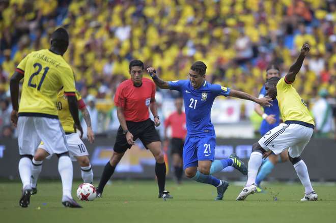 Brasil empata com a Colômbia fora de casa; Neymar faz partida ruim