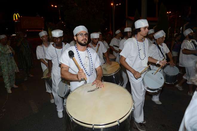 A bateria da Unidos da Vila - FÁBIO ROGÉRIO