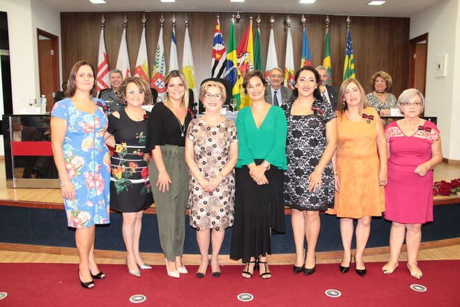 Ivania Cano Telhada, Marta Regina Cassar, Viviane Benites Gonçalves, Maria Dorotéa Senger Cezar,  Jaqueline Coutinho (vice-prefeita de Sorocaba), Drusila dos Santos Marques da Silva, Rogéria de Oliveira Pregnolato Alves e Eliane Maria Leme - TEÓFILO NEGRÃO/ DIVULGAÇÃO