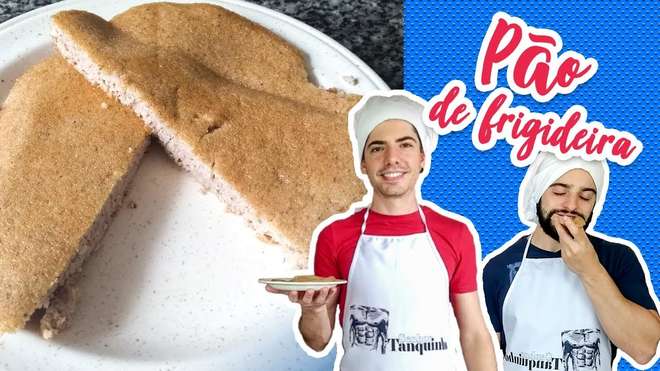 Fizemos o pão de frigideira barato e low-carb e simplesmente adoramos - Guilherme Torres e Roney Fernandes