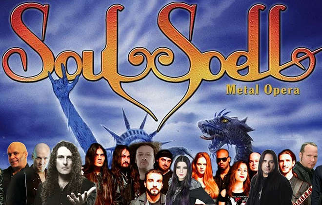A banda de metal ópera Soulspell se apresenta nesta sexta-feira (18) - REPRODUÇÃO: FACEBOOK