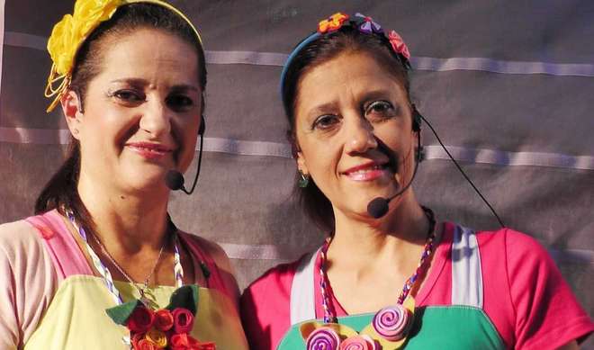 Cia. Dindô-lê-lê é formada por Tânia Cristina dos Santos Boy e Silvana Carneiro - DIVULGAÇÃO 