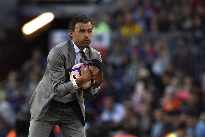 Luis Enrique, ex-treinador do Barcelona, é o favorito para ser o novo técnico -  AFP / LLUIS GENE