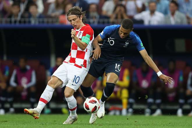 Modric, da Croácia é eleito o melhor jogador da Copa -  Heuler Andrey/DiaEsportivo/Folhapress