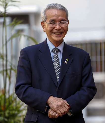 Kikuchi vive desde 1965 em São Paulo - MIGUEL SCHINCARIOL/AFP