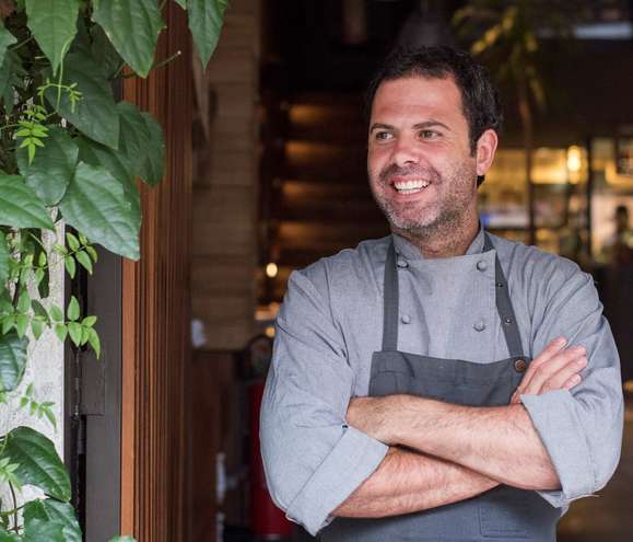 O chef espanhol Oscar Bosch, do Tanit, de São Paulo - Divulgação (Foto: Lucas Terribili)