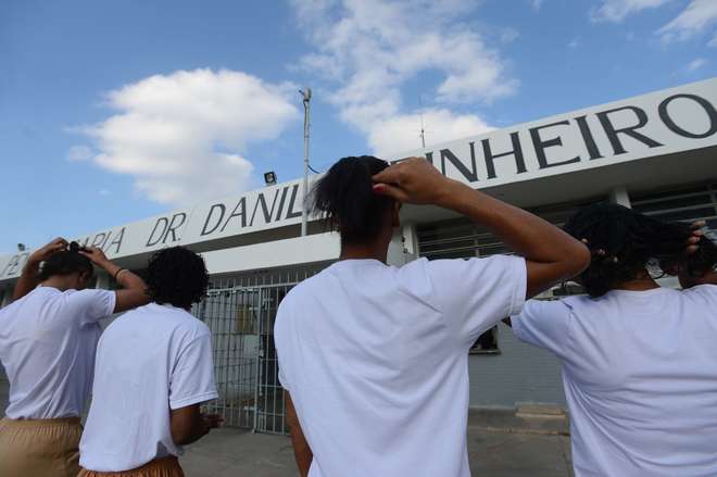 Quatro detentas trans que cumprem pena no Mineirão e comentam o cotidiano dentro da penitenciária - ERICK PINHEIRO