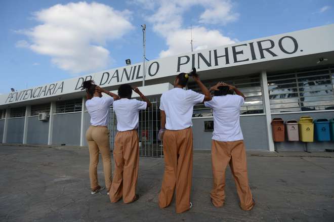 Das 453 pessoas que cumprem pena em regime semiaberto no Mineirão, metade é gay, trans ou bissexual - ERICK PINHEIRO