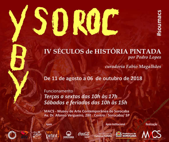 Convite - Exposição Yby Soroc - Divulgação