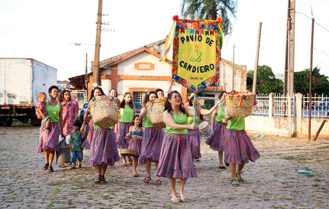 Espetáculo do Grupo Pavio de Candiero em Itu revive folguedos tradicionais - REPRODUÇÃO: FACEBOOK